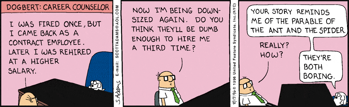 Dilbert Cartoon